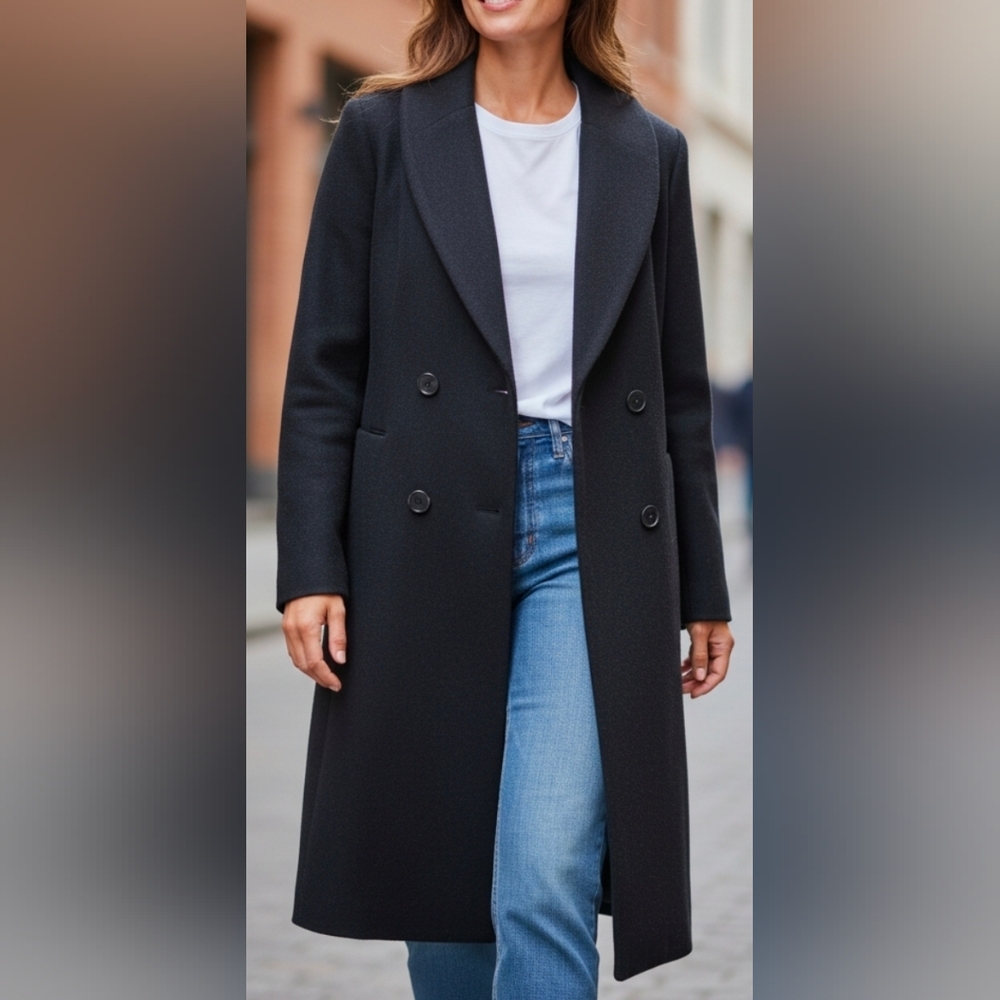 Stephanie Matthews Petite Size 16 wool Coat